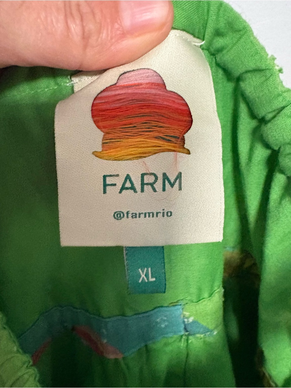 Farm Rio Ombré Forest Maxi Dress tropical size XL - Picture 5 of 11
